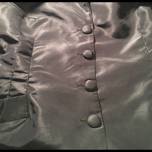 Brilliant vintage black halter blazer vest top. Very classy style - Picture 6 of 8